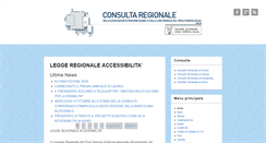 Desktop Screenshot of consultadisabili.fvg.it