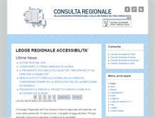 Tablet Screenshot of consultadisabili.fvg.it